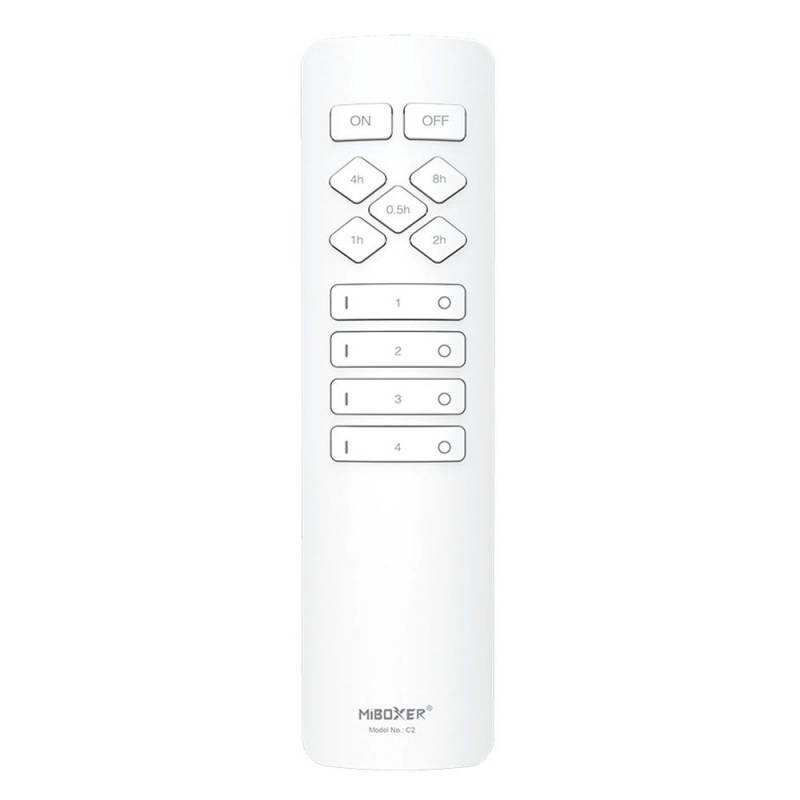 Mando a distancia 4 zonas monocolor/CCT C1, blanco - XauenBatt Iluminación