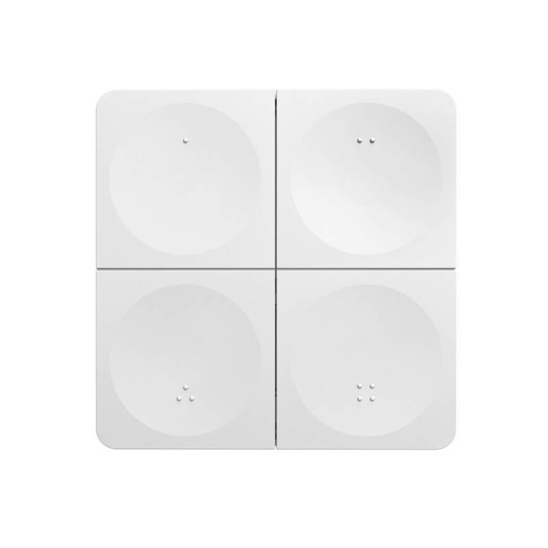 Panel RF mono K4, 4 zonas, blanco - XauenBatt Iluminación