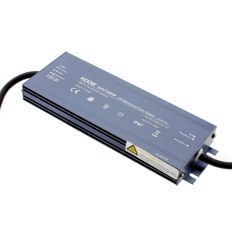 Fuente de alimentación IP67, DC24V/100W/4,17A - XauenBatt Iluminación
