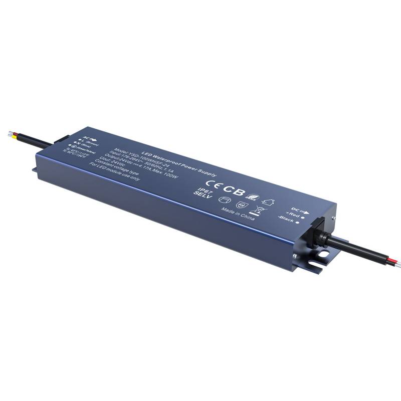 Fuente de alimentación Ultracompacta IP67, DC24V/100W/4,17A - XauenBatt Iluminación