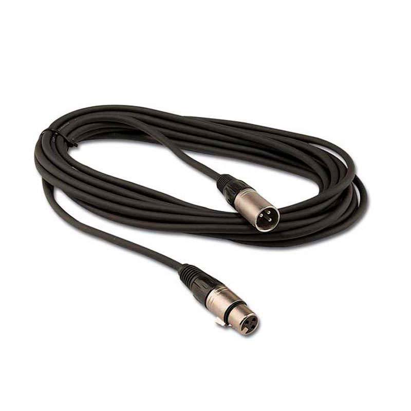 Cable DMX 1 m con conectores 3pin - XauenBatt Iluminación