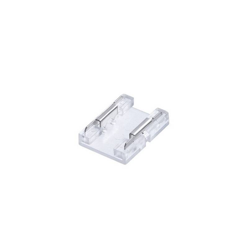 Conector I transparente para unión de tiras LED COB + SMD - 10mm - XauenBatt Iluminación