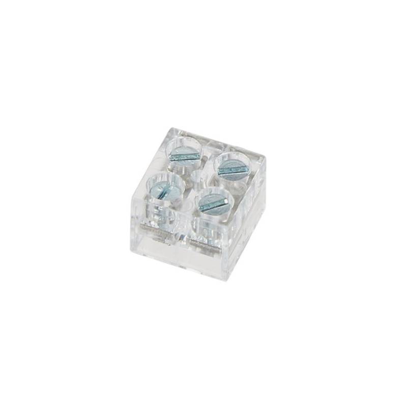 Conector con tornillos para unión de tiras LED, 8mm - XauenBatt Iluminación