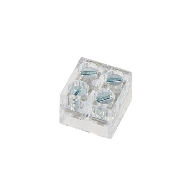 Conector con tornillos para unión de tiras LED, 10mm - XauenBatt Iluminación