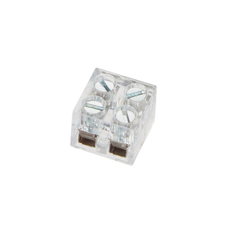 Conector con tornillos para conexión de tiras LED, 10mm - XauenBatt Iluminación