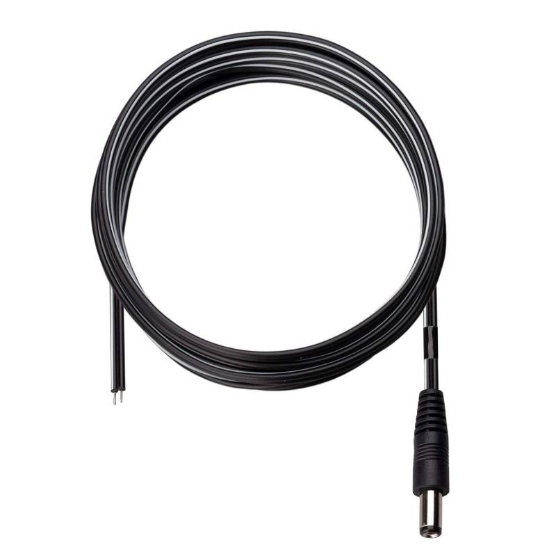 Cable de conexión Jack Macho 125cm negro - XauenBatt Iluminación