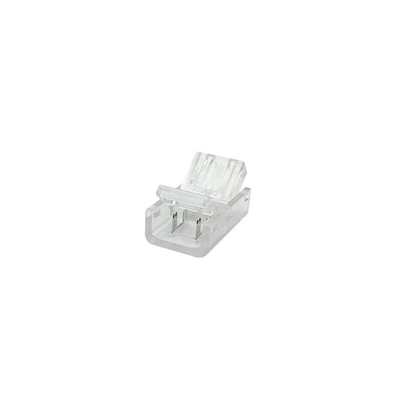 Conector Transparente para unión de tiras LED COB + SMD - 10mm - XauenBatt Iluminación