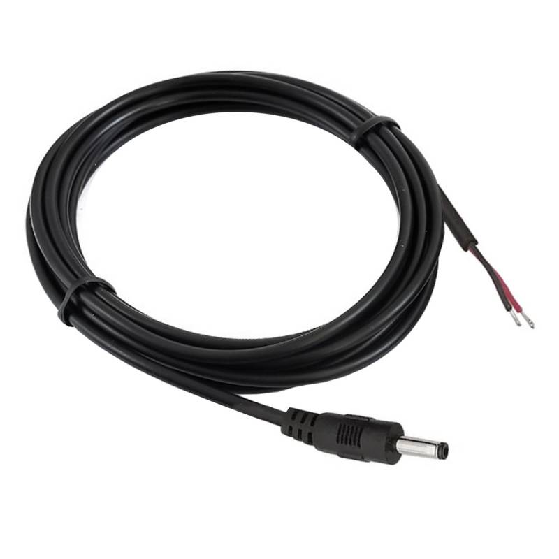 Cable DC 3,5*1,35mm Jack Macho 150cm negro - XauenBatt Iluminación