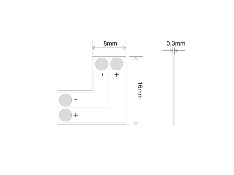 Accesorios para tiras 10519-57 esquema