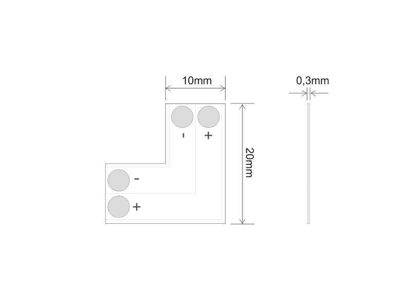 Accesorios para tiras 10519-58 esquema