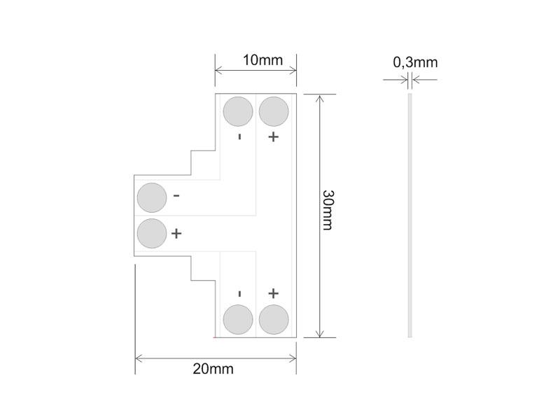 Accesorios para tiras 10519-60 esquema