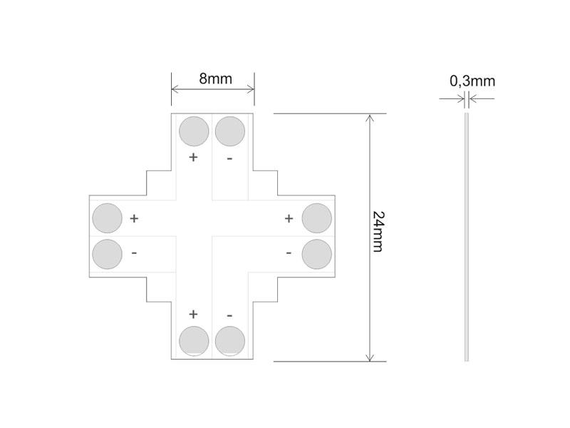Accesorios para tiras 10519-61 esquema