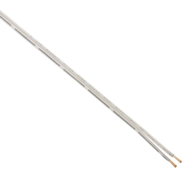 Cable paralelo 2x0,50mm, 1m, blanco - XauenBatt Iluminación