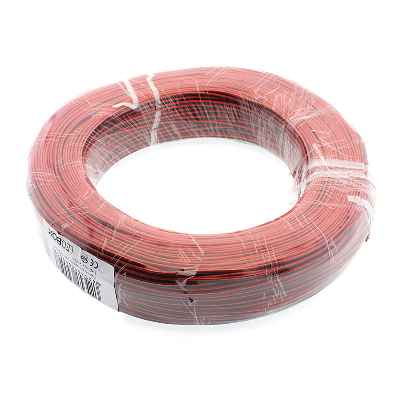 Cable paralelo 2x0,50mm, Bobina 100 metros - XauenBatt Iluminación