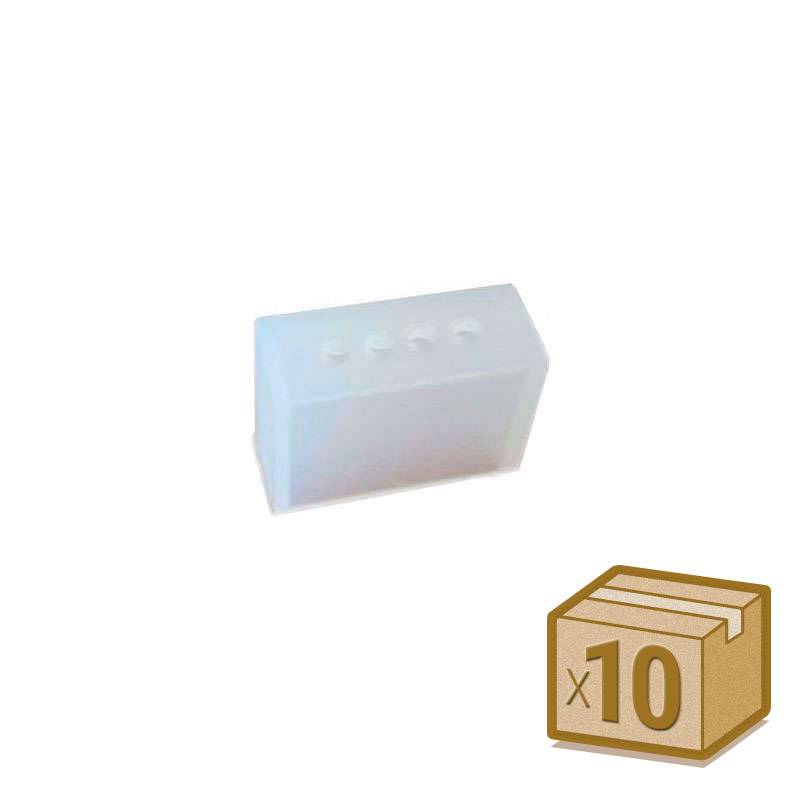 10x tapones 12mm silicona inicial para tira led RGB - XauenBatt Iluminación