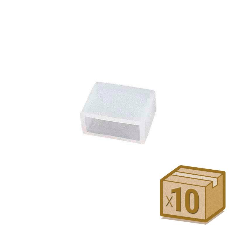 10x tapones de silicona 12mm para tira led - XauenBatt Iluminación