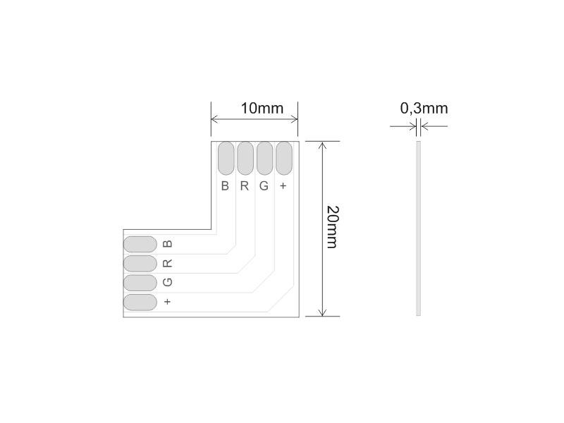 Accesorios para tiras 10520-22 esquema
