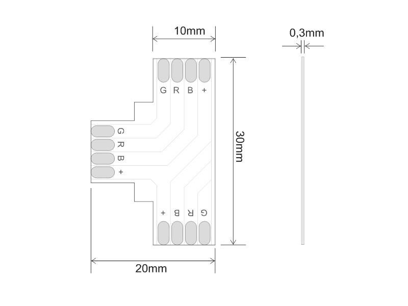Accesorios para tiras 10520-23 esquema