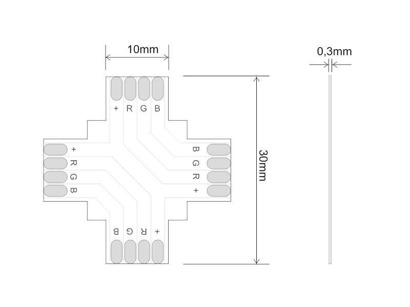 Accesorios para tiras 10520-24 esquema