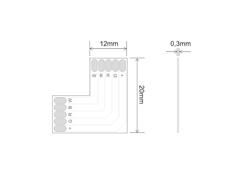 Accesorios para tiras 10520-25 esquema