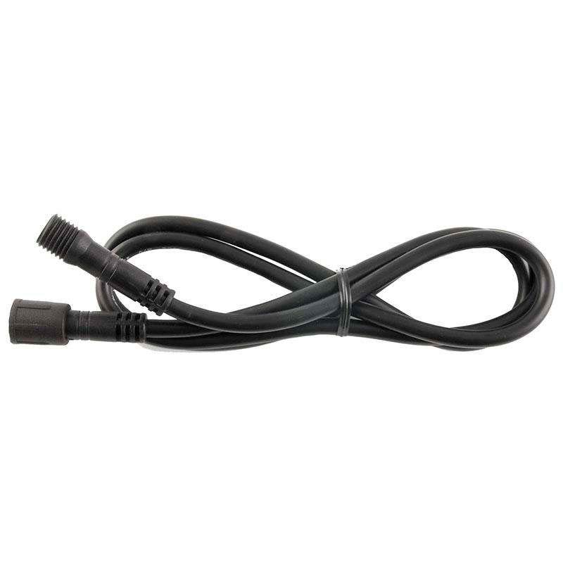 Cable conexión 4 Pinx0,75mm, 100cm, IP66, negro - XauenBatt Iluminación