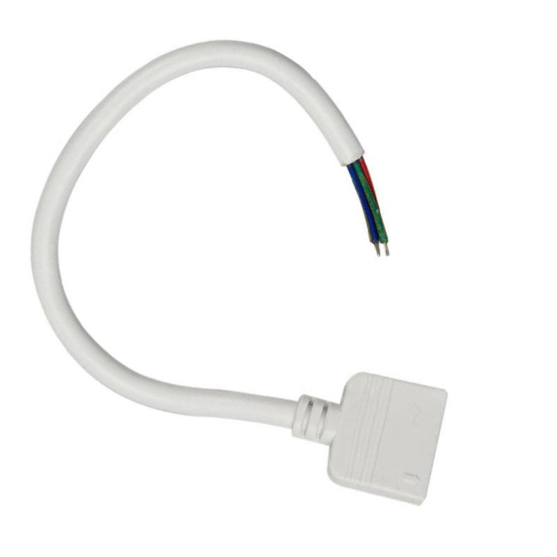 Cable redondo conexión hembra 6 Pin 11mm RGB+CCT, 15cm - XauenBatt Iluminación