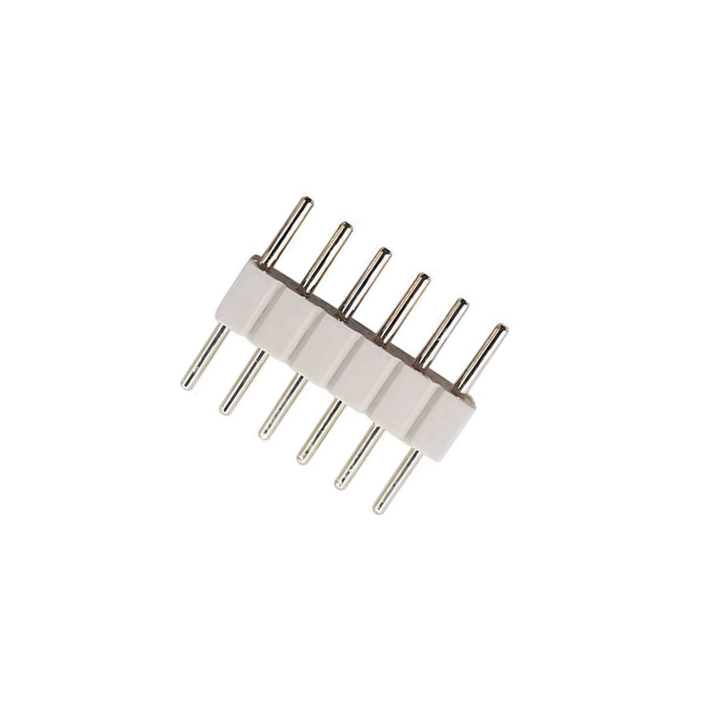 Conector Macho / Macho para tiras LED RGB+CCT (6 Pin 14mm) - XauenBatt Iluminación