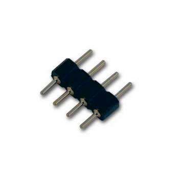 Conector Macho / Macho para tiras LED RGB (4 Pin) - XauenBatt Iluminación