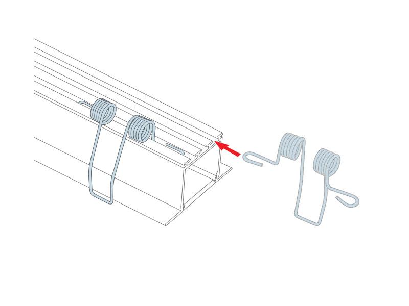 Perfiles para tiras 10550-330 esquema