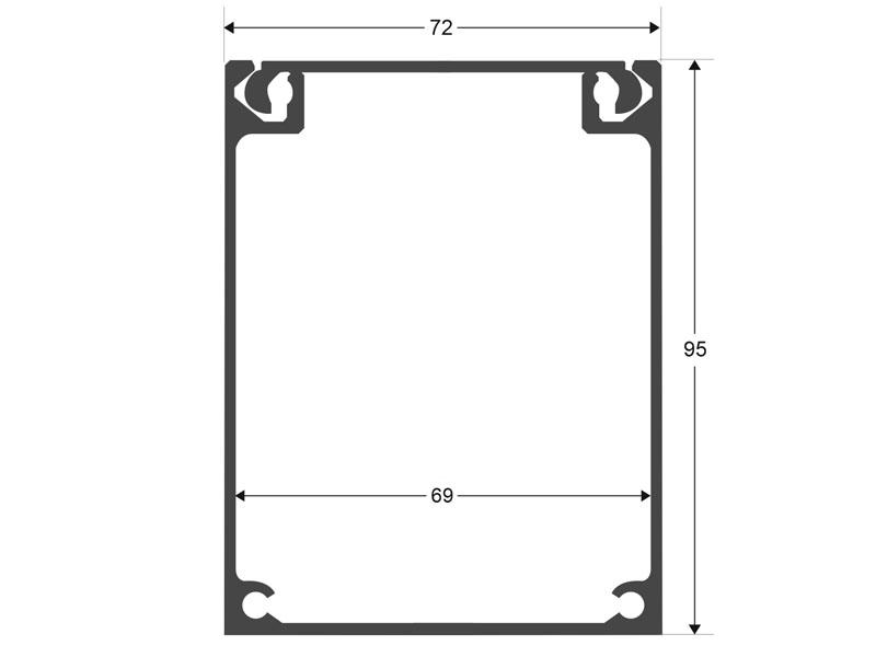Perfiles para tiras 10550-337 esquema