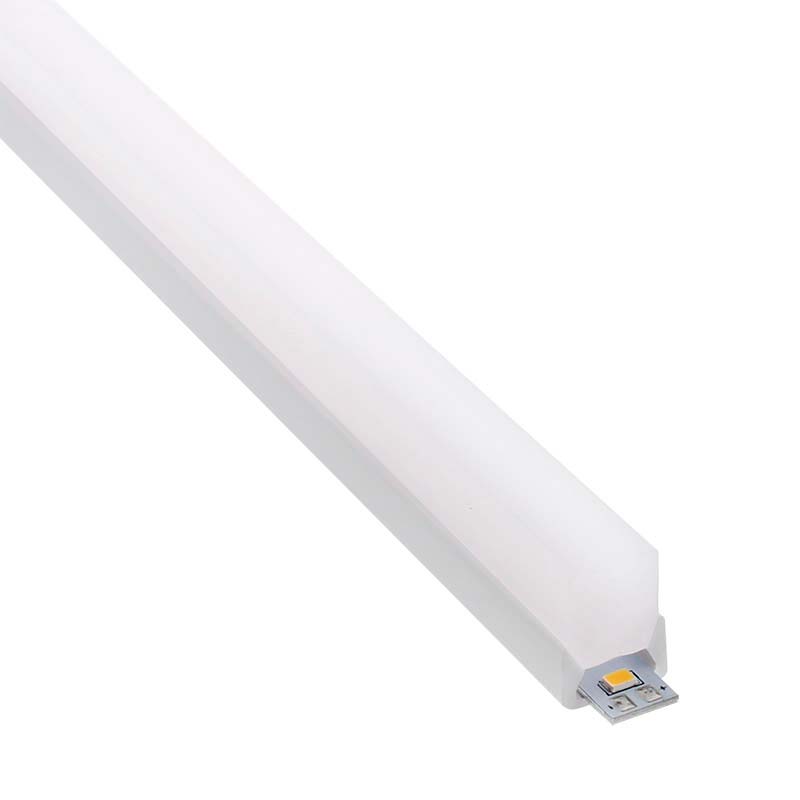 KIT - Perfil PC FOOT MINI para tiras LED, 2 metros - XauenBatt Iluminación