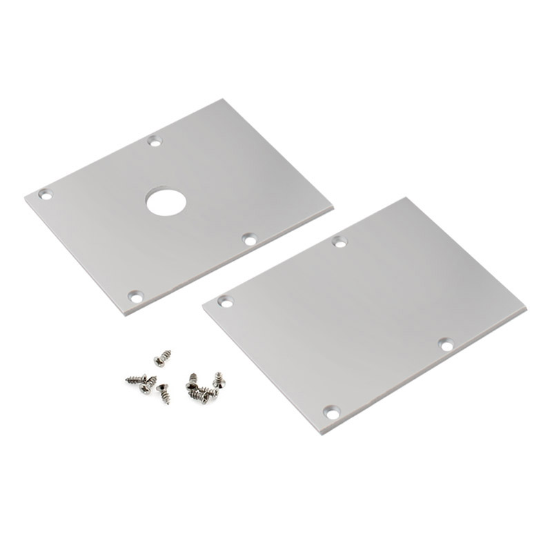 Tapas para perfil SERK, aluminio anodizado - XauenBatt Iluminación