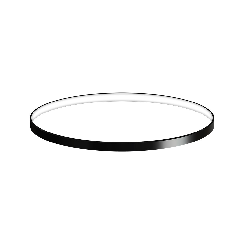 KIT - Perfil aluminio circular CYCLE IN, Ø700mm, negro - XauenBatt Iluminación