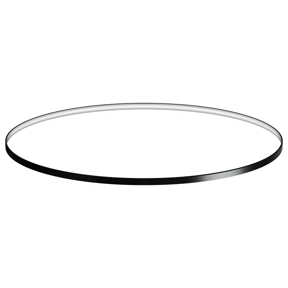KIT - Perfil aluminio circular CYCLE IN, Ø1400mm, negro - XauenBatt Iluminación
