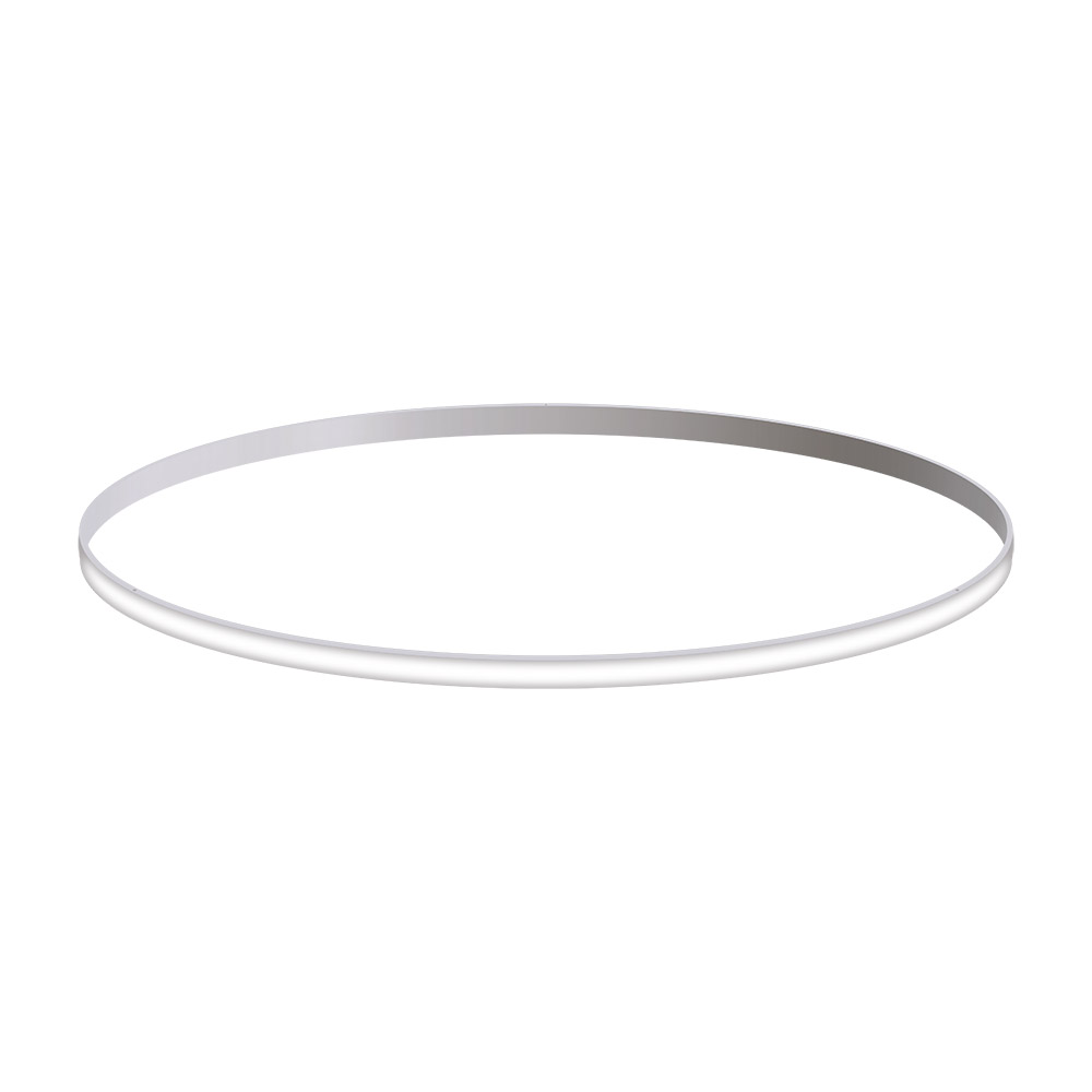 KIT - Perfil aluminio circular CYCLE OUT, Ø1000mm, blanco - XauenBatt Iluminación