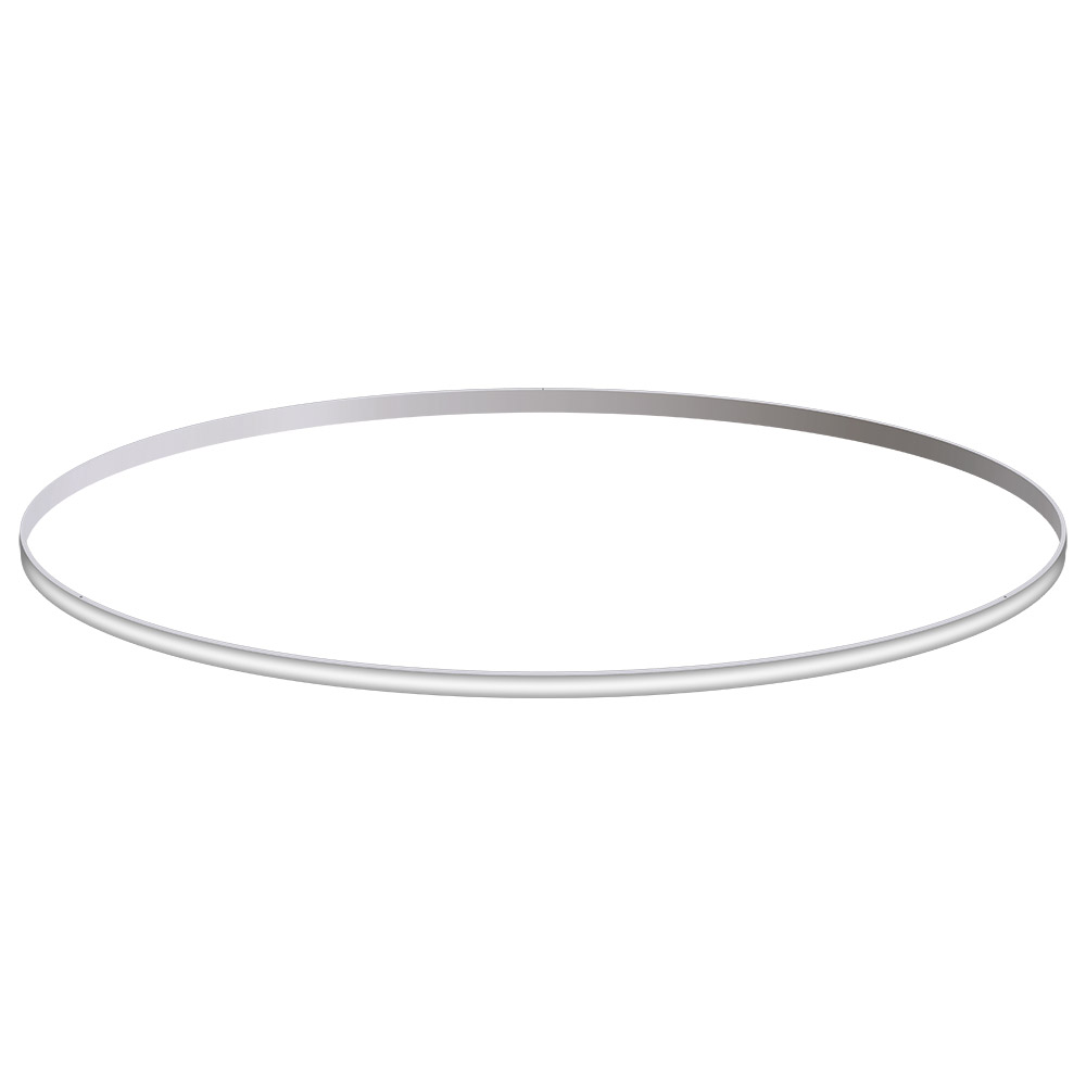 KIT - Perfil aluminio circular CYCLE OUT, Ø1400mm, blanco - XauenBatt Iluminación