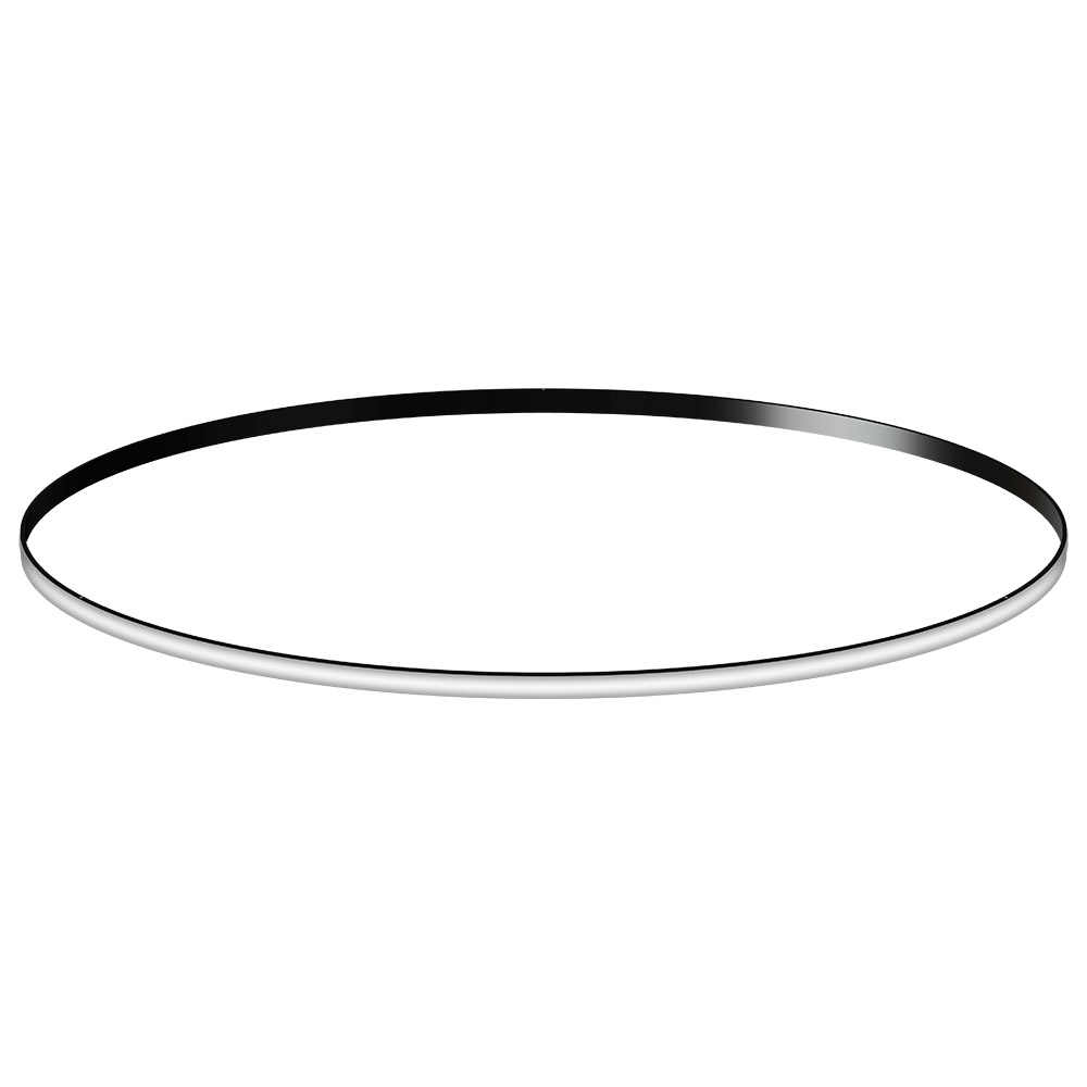 KIT - Perfil aluminio circular CYCLE OUT, Ø1400mm, negro - XauenBatt Iluminación