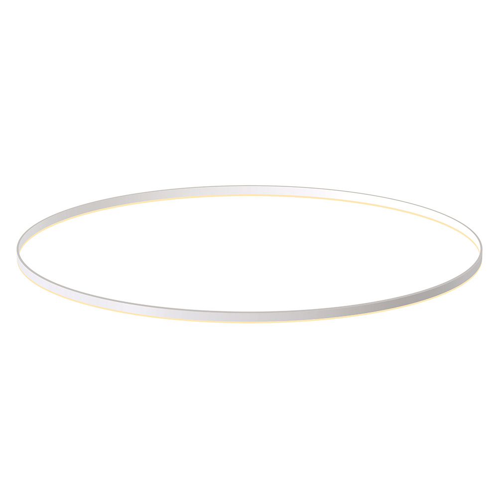 KIT - Perfil aluminio circular RING, Ø1800mm, blanco - XauenBatt Iluminación