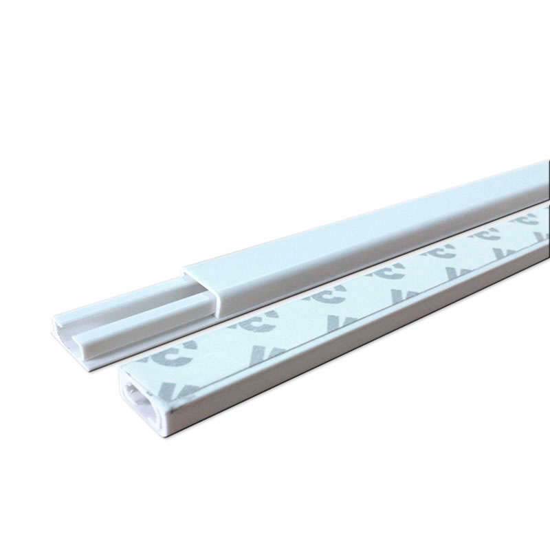 Canaleta para cables 3M, 12x7mm, 1 metro - XauenBatt Iluminación