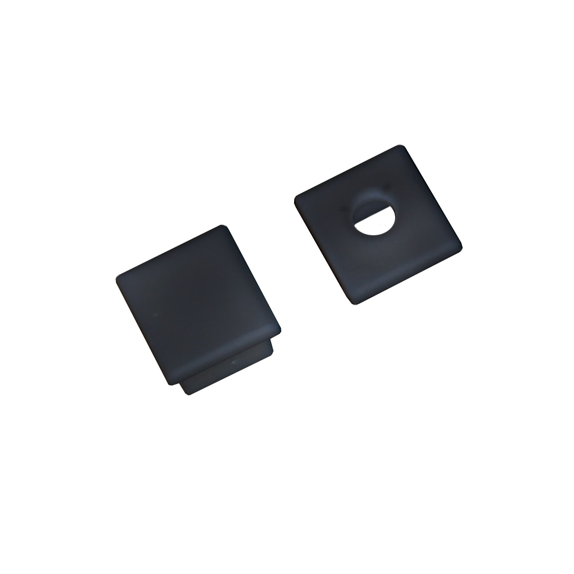 Tapas para perfil CUB 1010, negro - XauenBatt Iluminación