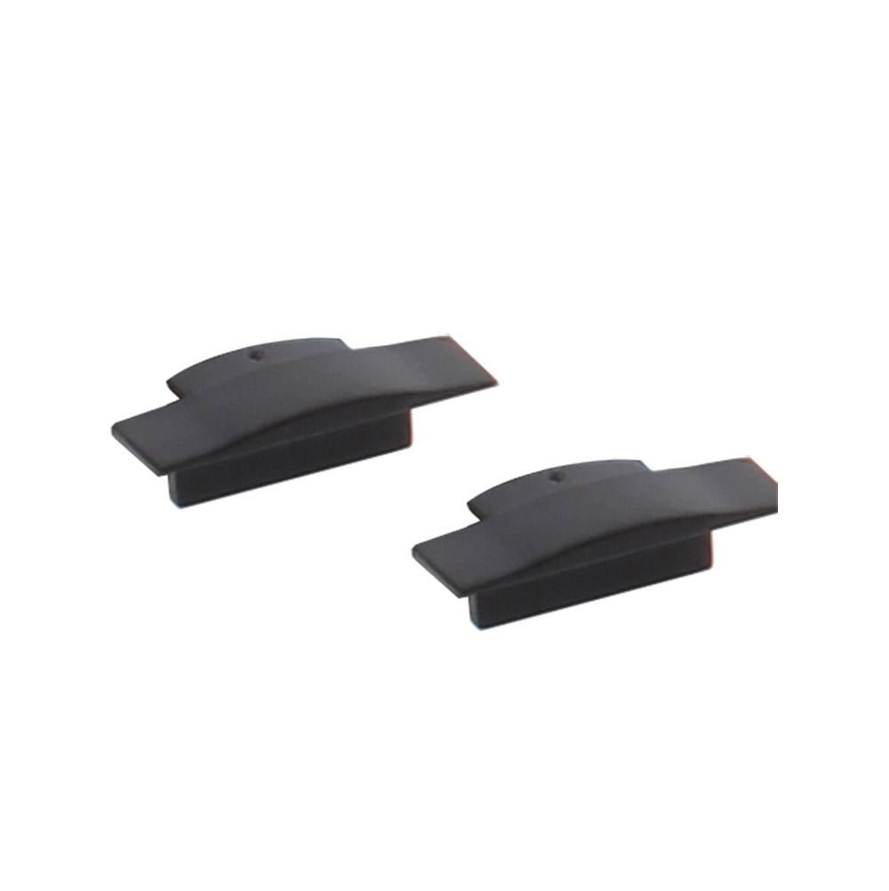 Tapas para perfil LISEN, negro - XauenBatt Iluminación