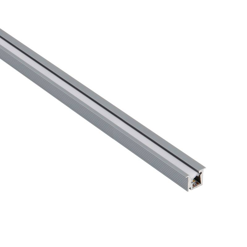 KIT - Perfil aluminio SKEB mini para tiras LED, 1 metro - XauenBatt Iluminación