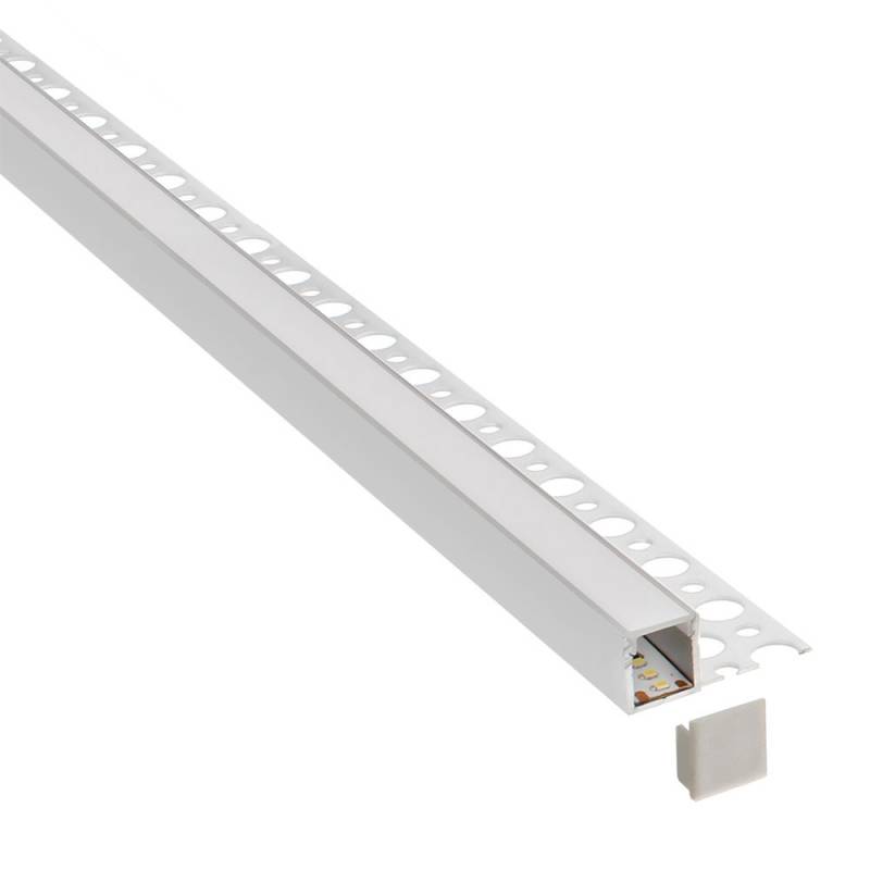 KIT Perfil arquitectónico aluminio REP 1 metro - XauenBatt Iluminación