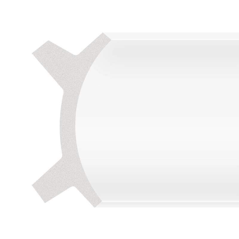 Moldura para Tira Led KB13, 2m - XauenBatt Iluminación