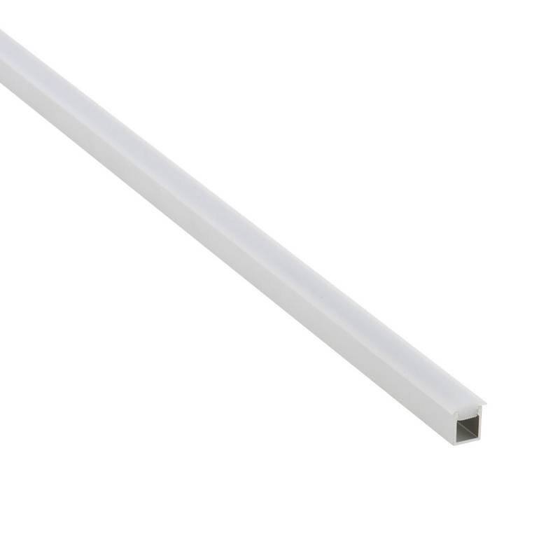 KIT - Perfil RETO con cubierta de silicona para tiras LED, 2 metros, silver - XauenBatt Iluminación