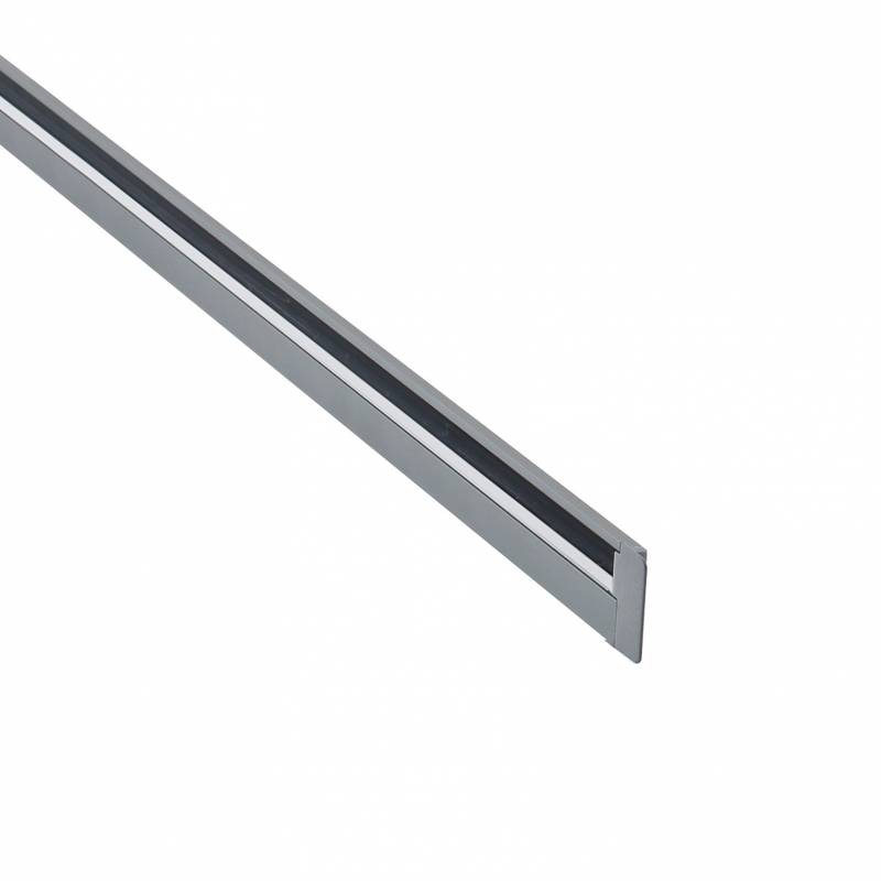 KIT - Perfil LOBOT con cubierta de silicona para tiras LED, 2 metros, gris - XauenBatt Iluminación