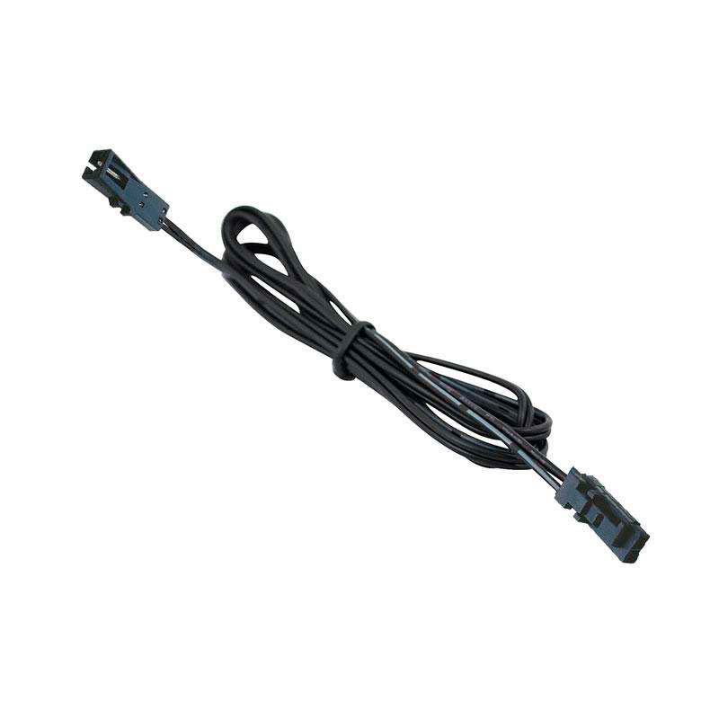Cable alargador con conectores rápidos 2 Pin, 2m, negro - XauenBatt Iluminación