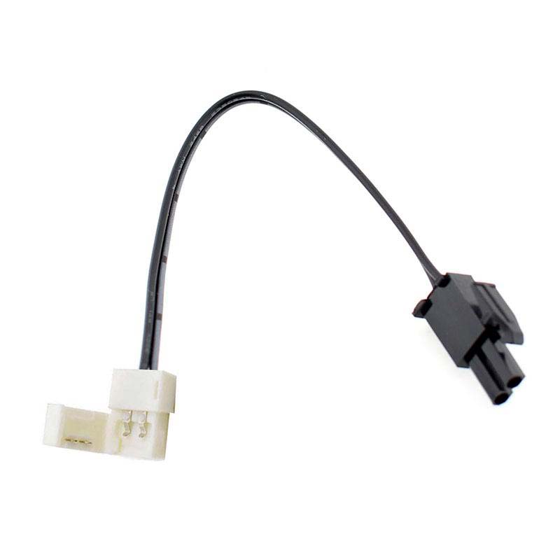 Conector AMP Macho-Tira led 10mm, cable 15cm - XauenBatt Iluminación