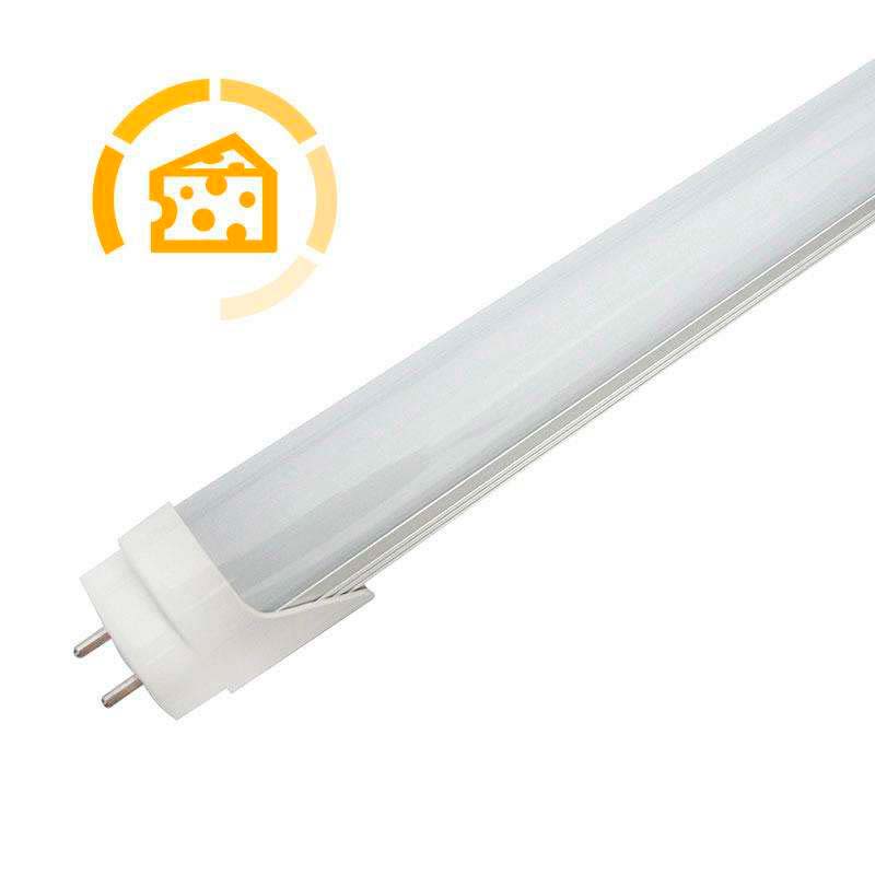 Tubo LED T8, 9W, 60cm, Quesos y fiambres, Blanco cálido - XauenBatt Iluminación