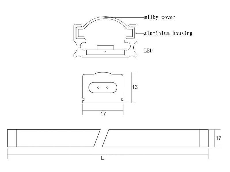Tubos led 10701-62 esquema